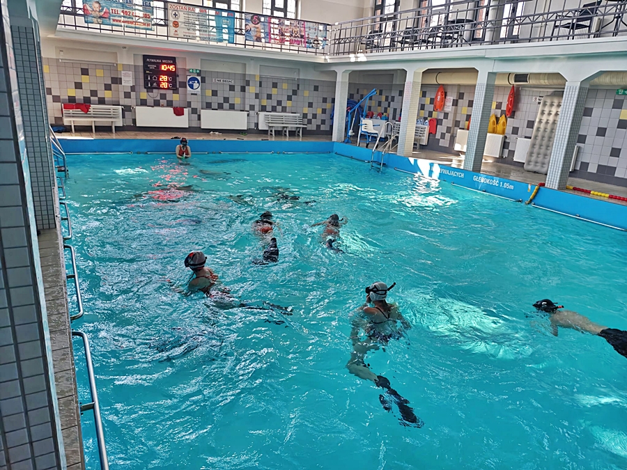 Hokej pod wodą Walenie Siemianowice Śląskie Trening 7 III 2026